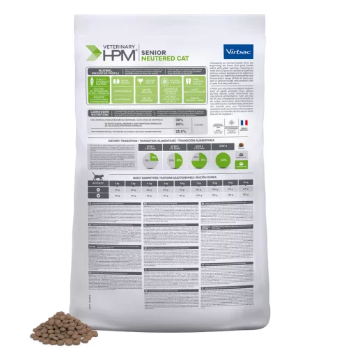 Virbac Veterinary HPM idős száraz macskaeledel ivartalanított 7kg