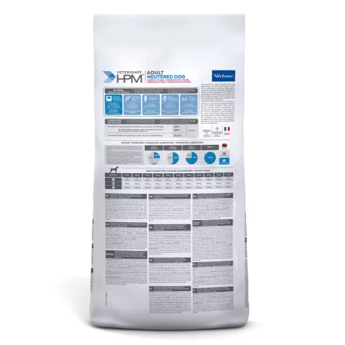 Virbac Veterinary HPM felnőtt medium&large ivartalanított kutya szárazeledel 16kg