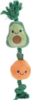 Fit+Fun kutyajáték plüss&kötél 44cm