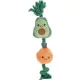 Fit+Fun kutyajáték plüss&kötél 44cm