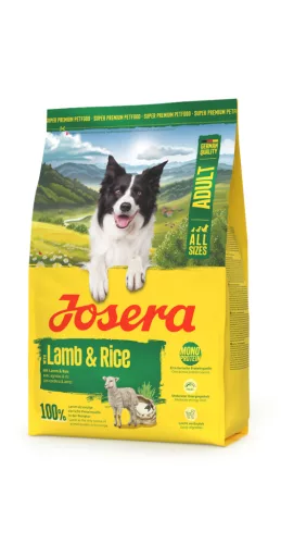 Josera adult száraz kutyaeledel bárány&rizs 3kg