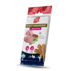   N&D Quinoa Dental Weight Management Mini Fogtisztító kutya jutalomfalat bárány 60g