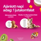 N&D Tropical Dental Mini Fogtisztító kutya jutalomfalat sertés 60g