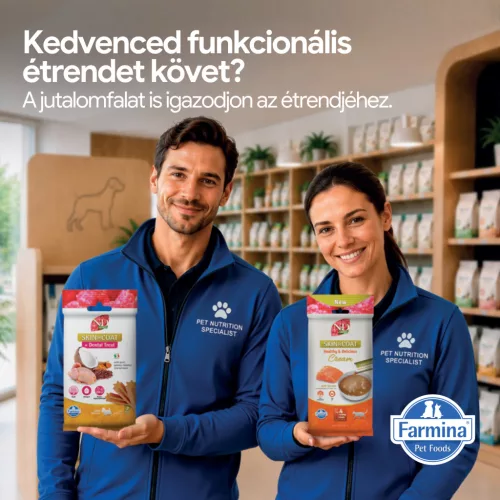 N&D Tropical Dental Mini Fogtisztító kutya jutalomfalat sertés 60g