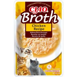 INABA Ciao Broth tasak macskáknak csirke leves 12x40g