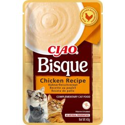 INABA Ciao Bisque tasak macskáknak csirke krémleves 12x40g