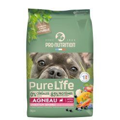   Pro-Nutrition PureLife sensitive adult száraz kutyaeledel bárány 2kg