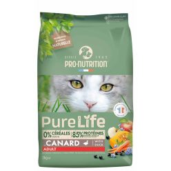 Pro-Nutrition PureLife adult száraz macskaeledel kacsa 2kg