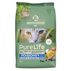 Pro-Nutrition PureLife steril 8+ száraz macskaeledel 8kg