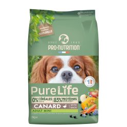   Pro-Nutrition PureLife mini adult száraz kutyaeledel kacsa 2kg