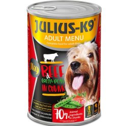 Julius K9 konzerv adult marha&borsó 6x1240g