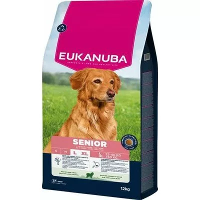 Eukanuba Large Breeds senior bárány&rizs 12kg