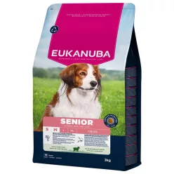 Eukanuba Small&medium Breeds senior bárány&rizs 3kg
