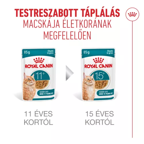 Royal Canin Feline Health Nutrition 11+ ageing tasak MP 11+ ageing gravy 12x85g