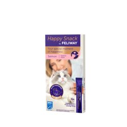 Feliway Happy Snack krémes lazac 6x15g