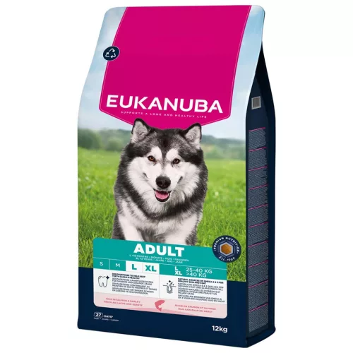 Eukanuba Large Breeds adult lazac 12kg