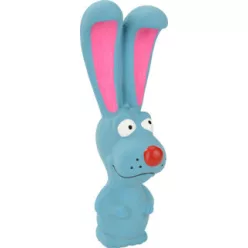 Fit+Fun Spring kutyajáték latex nyúl 17cm