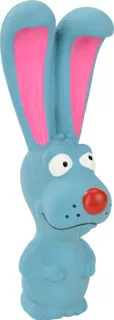 Fit+Fun Spring kutyajáték latex nyúl 17cm