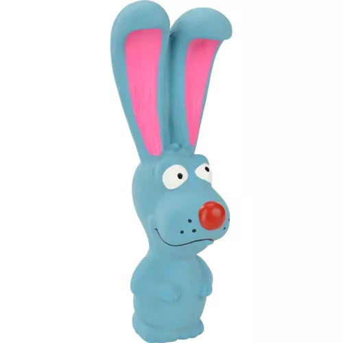Fit+Fun Spring kutyajáték latex nyúl 17cm