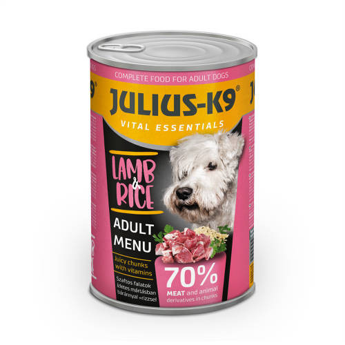 Julius K9 konzerv bárány&rizs 12x1230g