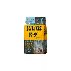   Julius K9 száraztáp gabonamentes vaddisznó&bogyós gyümölcsök 10kg