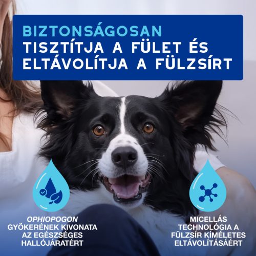 DOUXO SPA Fültisztító kutyáknak és macskáknak 120 ml