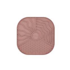 Fiboo Lollipop Wally licking mat rózsaszín 19x19 cm