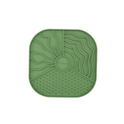 Fiboo Lollipop Wally licking mat zöld 19x19 cm