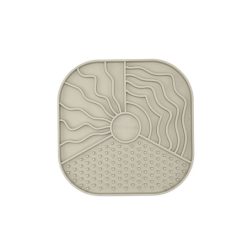 Fiboo Lollipop Wally licking mat bézs 19x19 cm