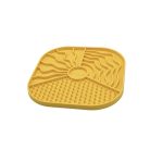 Fiboo Lollipop Wally licking mat sárga 19x19 cm