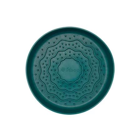 Fiboo Lick Fiboowl habzsolásgátló tál zöld 19cm