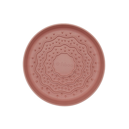 Fiboo Lick Fiboowl habzsolásgátló tál rózsaszín 19cm