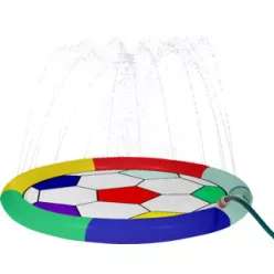 Fit+Fun focilabda mintájú permetező szőnyeg 100cm