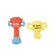 Fit+Fun kutyajáték foci VB trófea 25cm