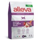 ALLEVA Equilibrium adult érzékeny felnőtt macskáknak kacsa 10kg