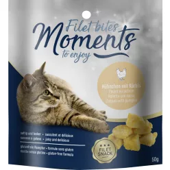   Moments Bites macska jutalomfalat csirke&sütőtök filé 50g