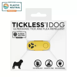   TICKLESS Mini ultrahangos újratölthető kullancsriasztó sárga