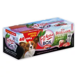  FitActive Box kutya tasak MP válogatás marha&bárány&borjú&nyúl 40x100g
