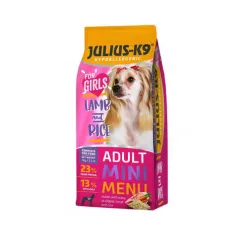   Julius K9 hipoallergén adult száraz kutyaeledel szuka bárány&rizs 1kg