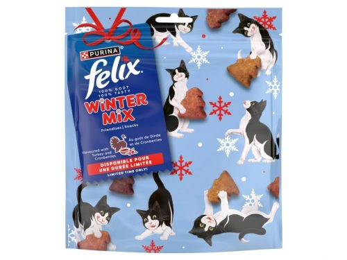 FELIX Party Mix Winter macska jutalomfalat pulyka&áfonya 200g