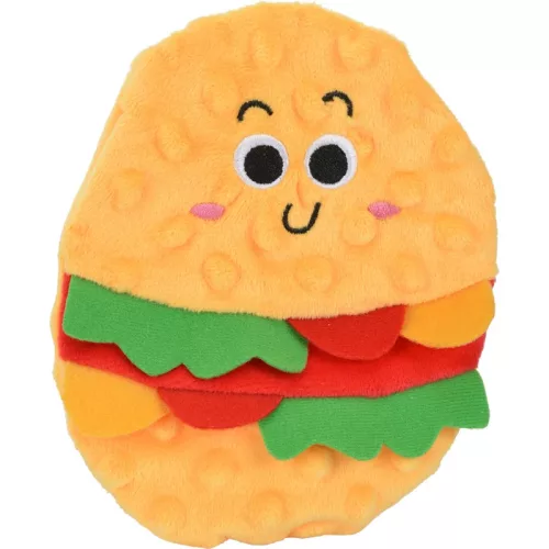 Fit+Fun kutyajáték pizza&hamburger&hotdog plüss