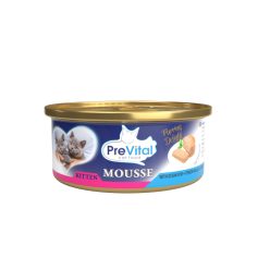   PreVital Mousse konzerv kölyökmacskák számára tengeri hallal 12x85g