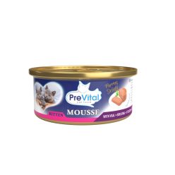   PreVital Mousse konzerv kölyökmacskák számára borjúval 12x85g