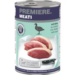 Premiere Meati kutya konzerv adult kacsa 6x400g