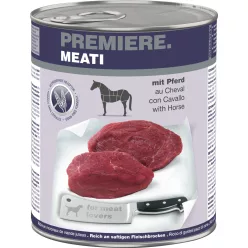 Premiere Meati kutya konzerv adult lóhús 6x800g