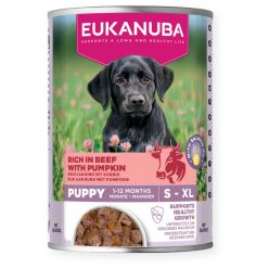 Eukanuba puppy konzerv marha&sütőtök 6x400g