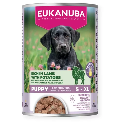 Eukanuba puppy konzerv bárány&burgonya 6x400g