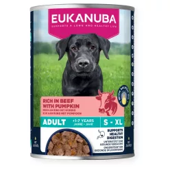 Eukanuba adult konzerv marha&sütőtök 6x400g