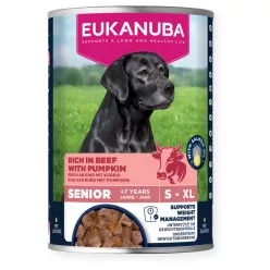 Eukanuba senior konzerv marha&sütőtök 6x400g