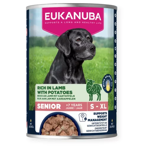 Eukanuba senior konzerv bárány&burgonya 6x400g